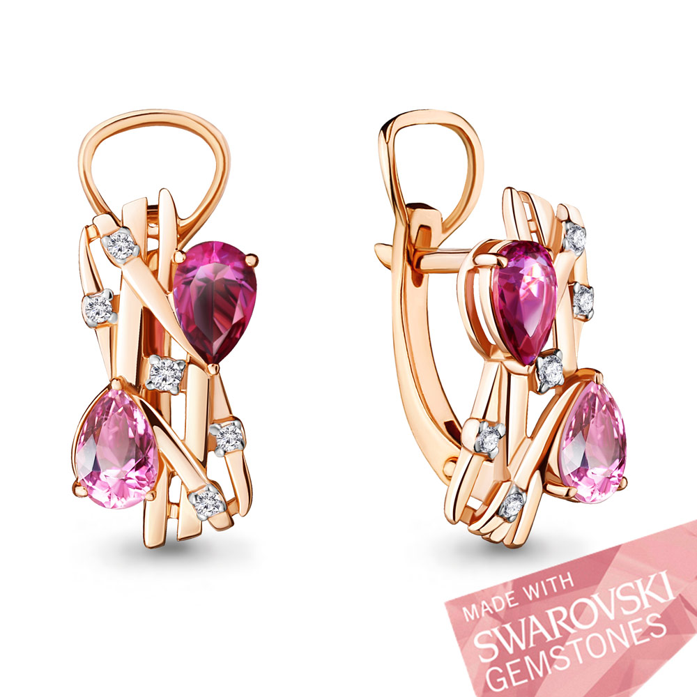 

Серьги из серебра с топазом Aquamarine Aquamarine 44851526А_925_з, 44851526А_925_з