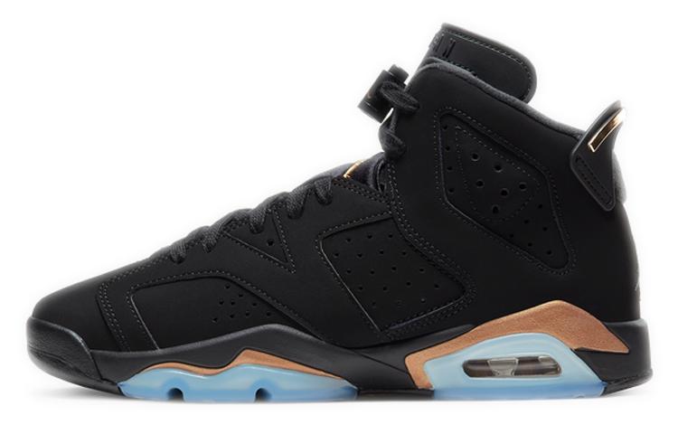 

Кроссовки унисекс Jordan Air Jordan 6 DMP GS черные 38.5 EU, Черный, Air Jordan 6 DMP GS