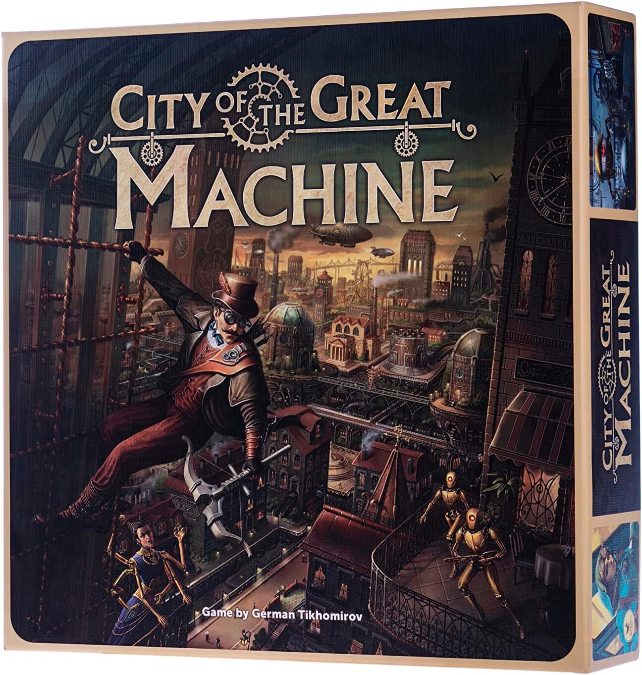 Настольная игра Crowd Games GCA07001 City of the Great Machine на английском языке the invisible man the time machine книга для чтения на английском языке