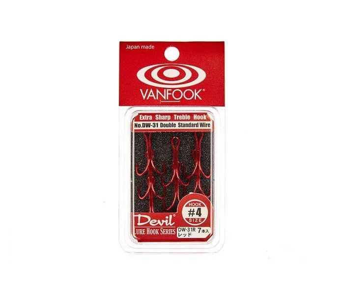 Двойники Vanfook DW-31 #6 red