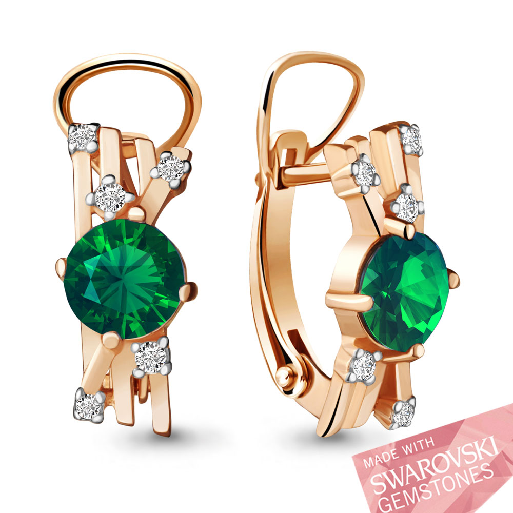 

Серьги из серебра с топазом Aquamarine Aquamarine 44843503А_925_з, 44843503А_925_з