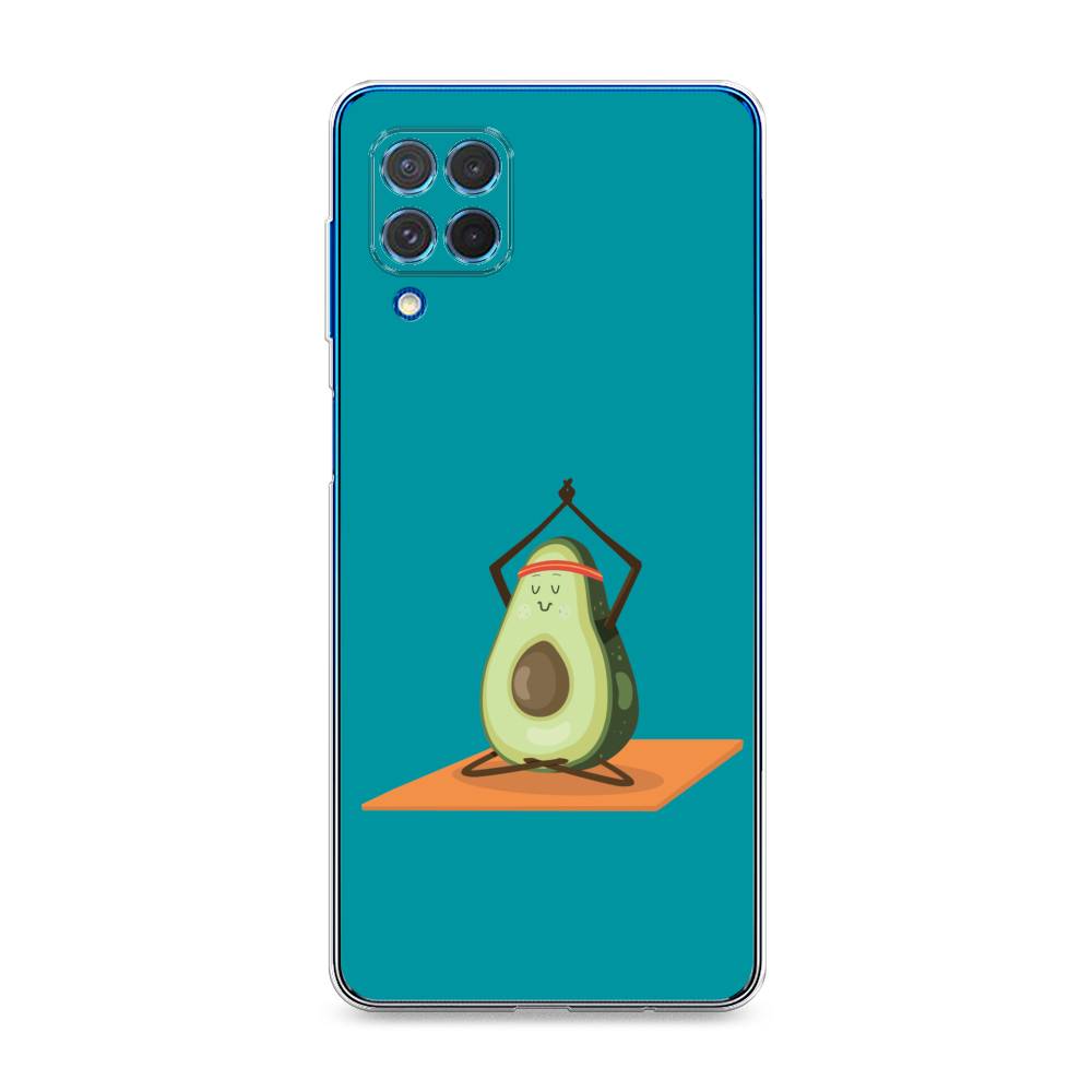 

Чехол на Samsung Galaxy M62 "Расслабься с авокадо", Голубой, 2102950-6