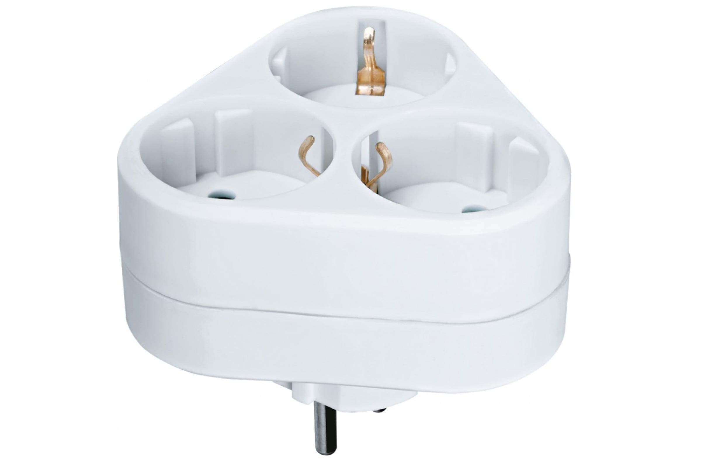 

Navigator Разветвитель 94 693 NAD-S-3E-WH 3 гн. треугольник с/з 94693, Белый