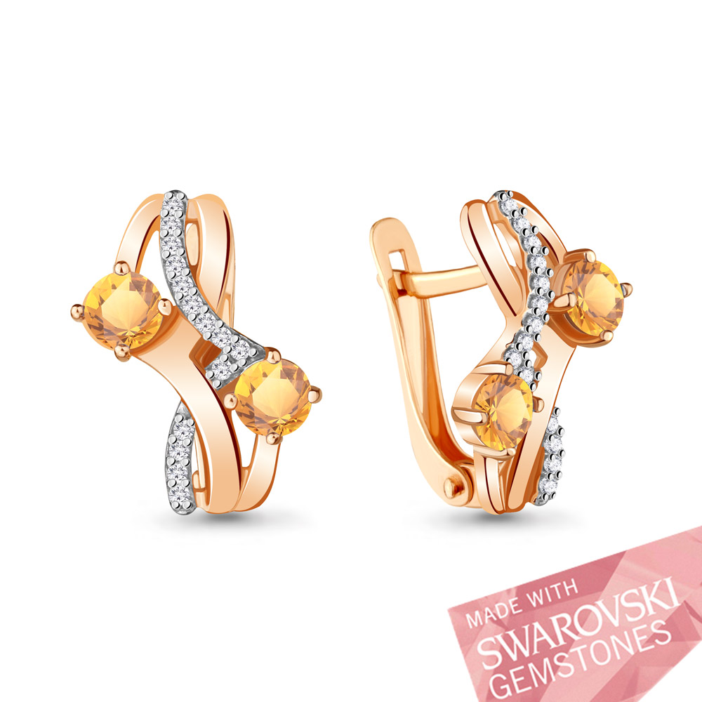 

Серьги из серебра с топазом Aquamarine Aquamarine 44838505А_925_з, 44838505А_925_з