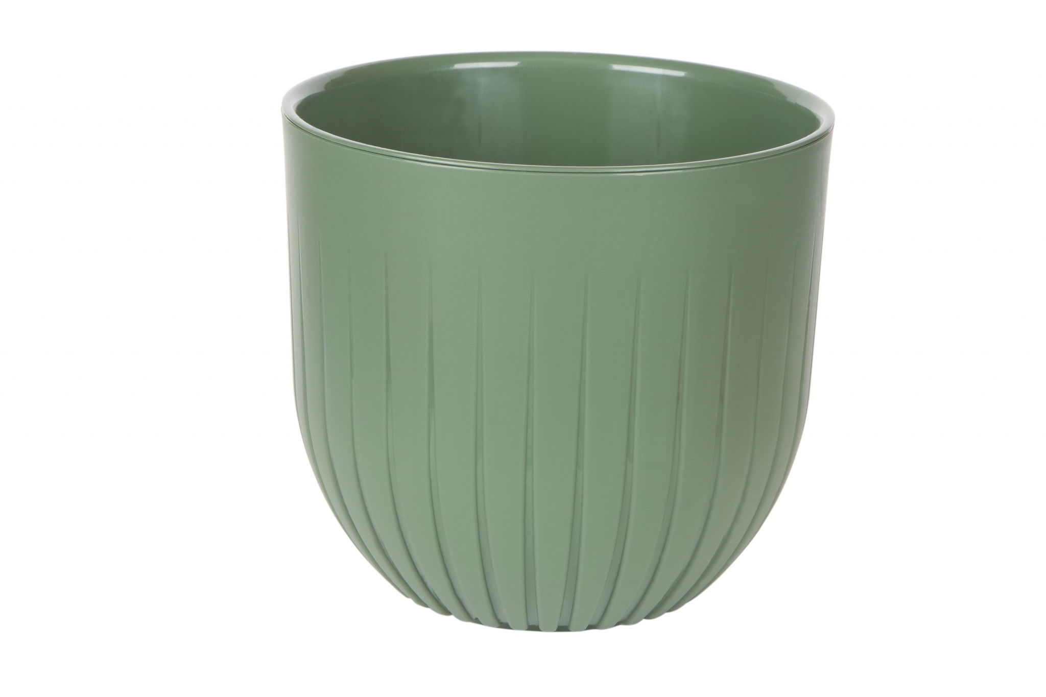 

Цветочный горшок Альфа 6 л нефрит 1 шт., Зеленый, Альфа