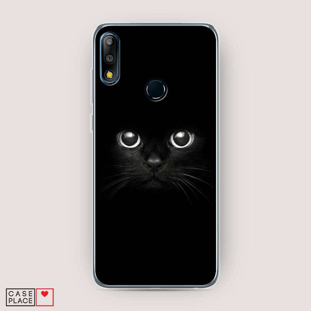 

Чехол Awog на Asus Zenfone Max Pro (M2) ZB631KL "Взгляд черной кошки", Черный, 43850-1