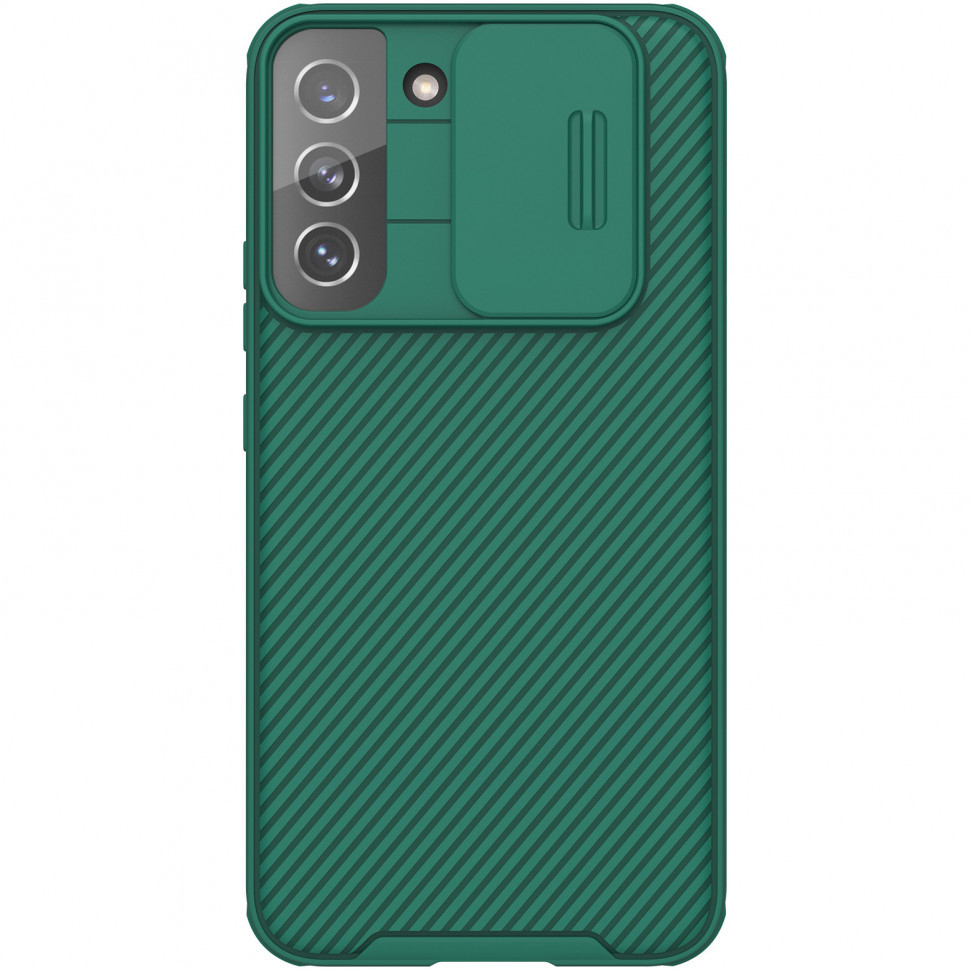 фото Чехол nillkin camshield pro case для galaxy s22 plus темно-зеленый (6902048235311)