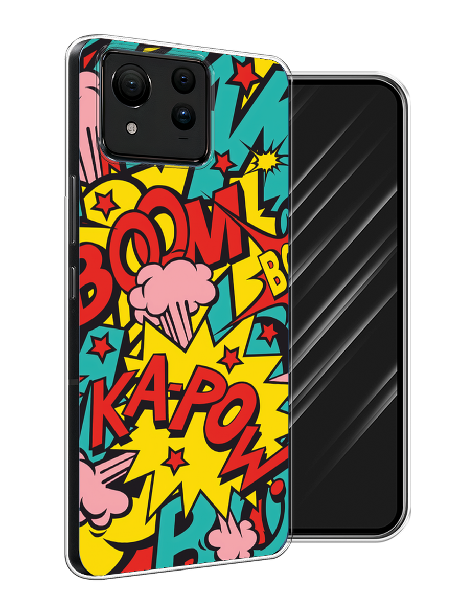 

Чехол Awog на Asus ZenFone 11 Ultra "Постер pop art", Бирюзовый;желтый;красный, 45250-1