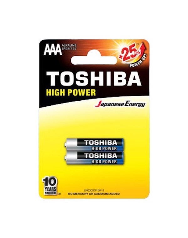 Батарейка Toshiba lr03gcpbp2