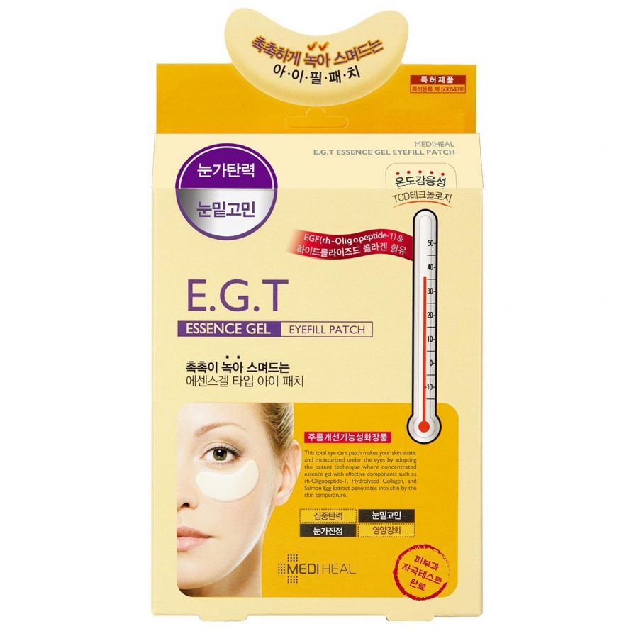 

Гидрогелевые патчи для глаз с морским коллагеном Mediheal E.G.T Essence Gel Eyefill 5 шт, Гидрогелевые патчи для области вокруг глаз
