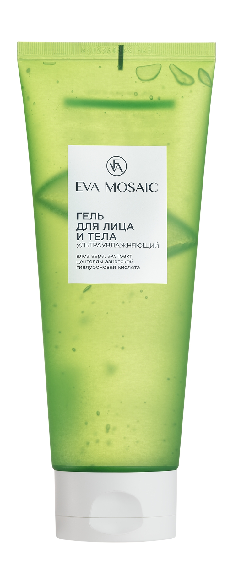 Гель для тела с алоэ вера экстрактом центеллы Eva Mosaic Ультраувлажняющий
