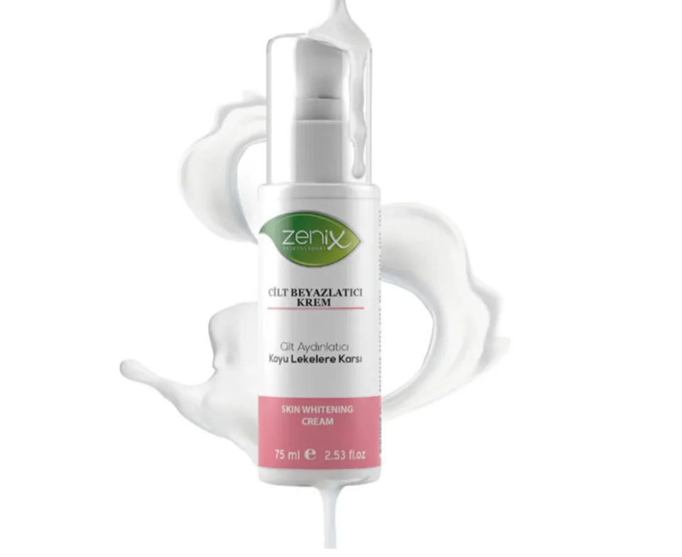 

Крем для тела ZENIX SKIN WHITENING CREAM с эффектом осветления пигментных пятен 75 мл, Zenix Professional