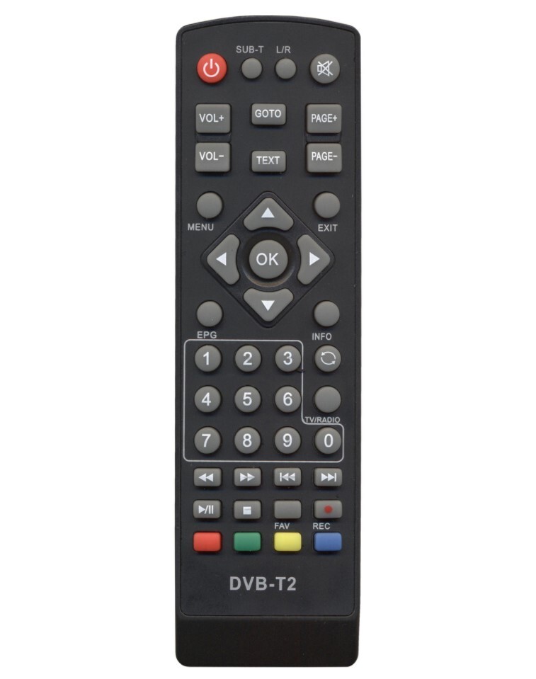 

Пульт для Telant DVB-T2 ( Supra SDT-93), SDT-93