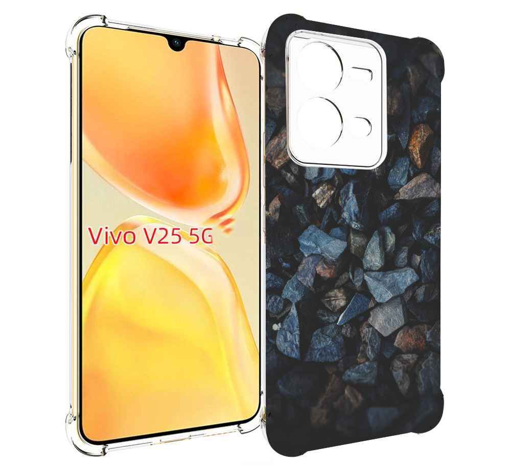 

Чехол MyPads Фон для сторис для Vivo V25 5G / V25e, Прозрачный, Tocco
