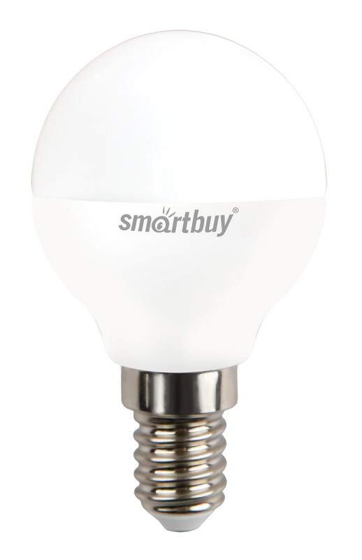 фото Лампа светодиодная smartbuy, e14, 12w, 4000k, "шар", арт. 759130 - (10 шт.)