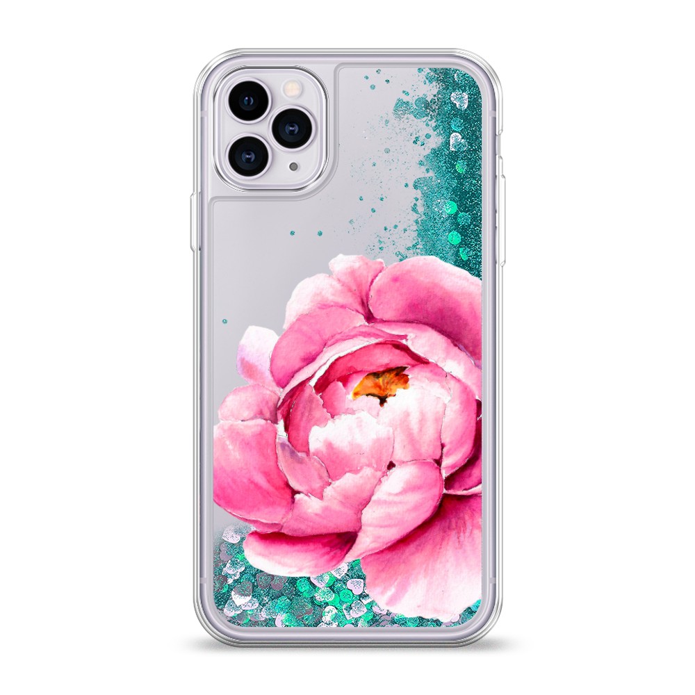 

Жидкий чехол с блестками "Прекрасный пион" на Apple iPhone 11 Pro, 12395-1