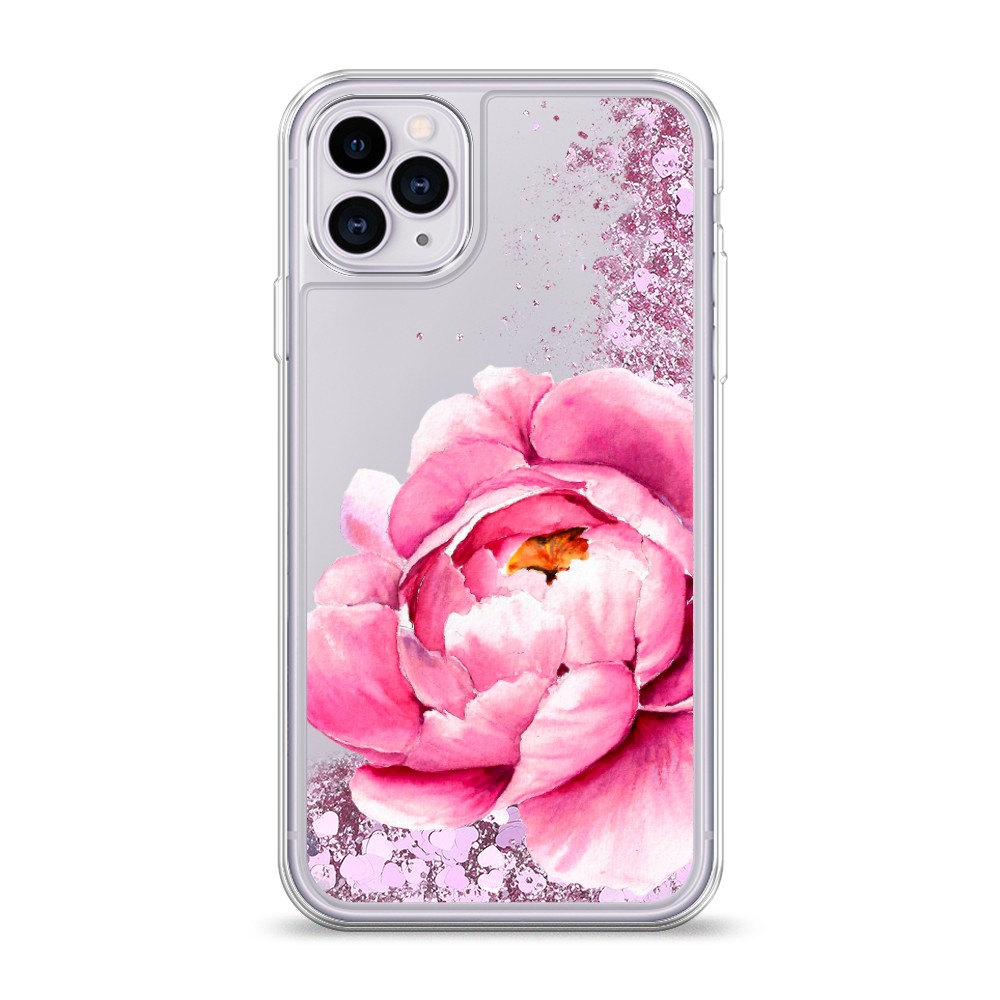

Жидкий чехол с блестками "Прекрасный пион" на Apple iPhone 11 Pro, 12394-1