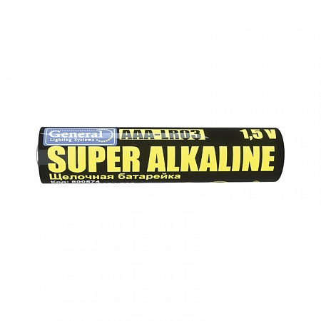 

Батарейка General GBAT-LR03 AAA щелочная, LR03