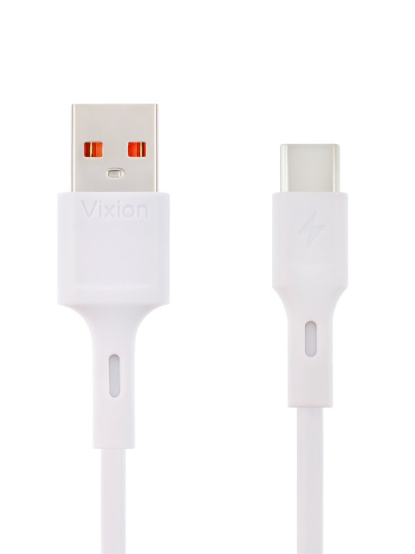 

Кабель Vixion K1c USB - USB Type-C 1m White GS-00021318, K1c