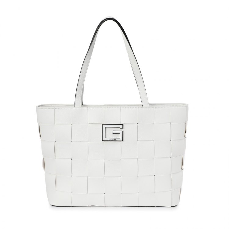 

Сумка тоут женская Guess HWEY8135230, белый, HWEY8135230