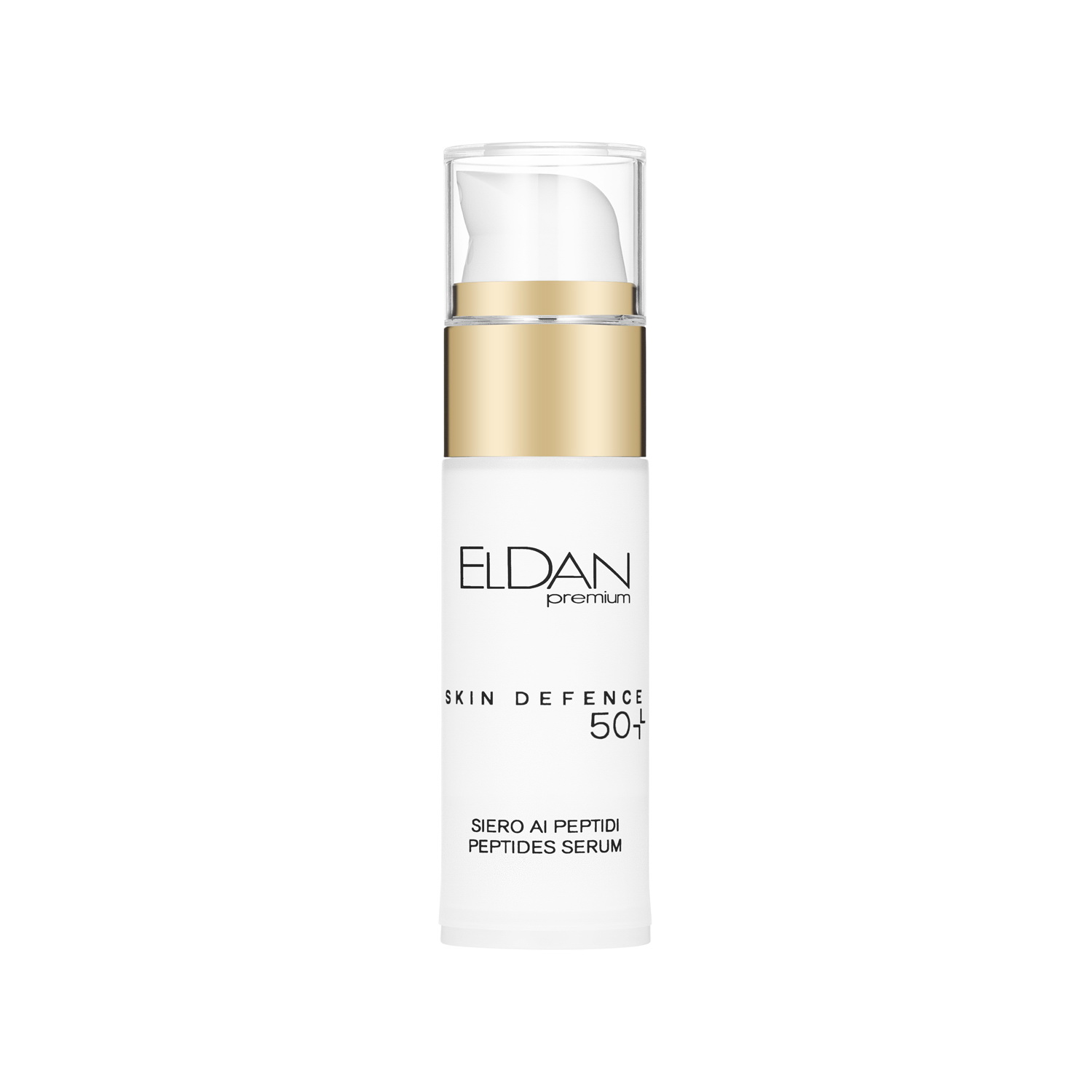 Сыворотка для лица ELDAN Premium Pepto Skin Defence 50+ пептидная, антивозрастная, 30 мл пептидная сыворотка 50