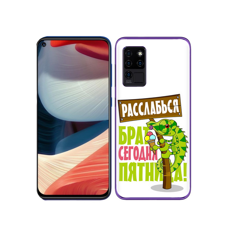 

Чехол MyPads Tocco для Oukitel C21 пятница, Прозрачный, Tocco
