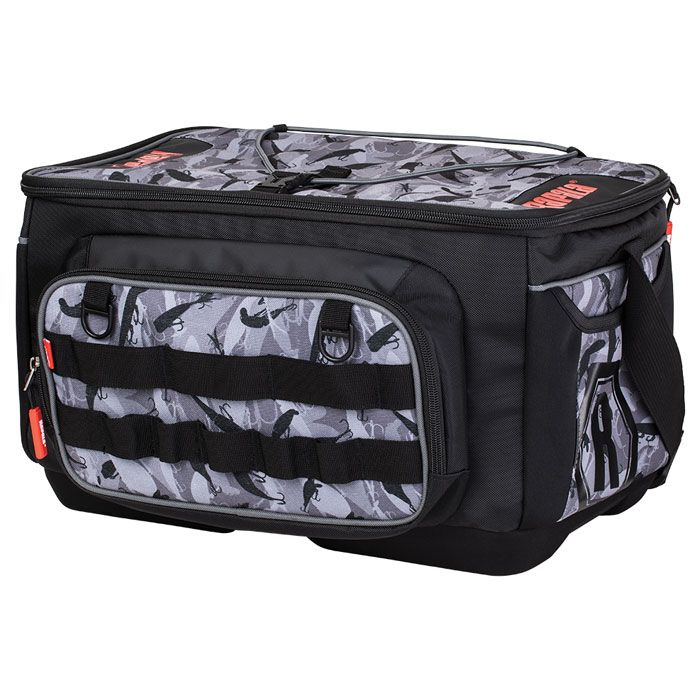 Рыболовная сумка Rapala LureCamo Tackle Bag 26х42х24 см black/grey