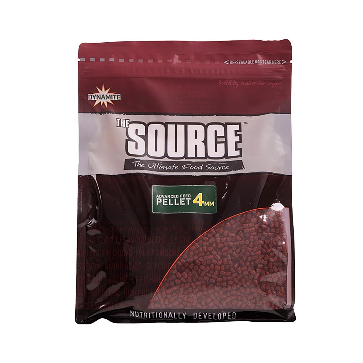 

Пеллетс Dynamite Baits Source Feed Pellets 4 мм 900 г, Source Feed Pellets