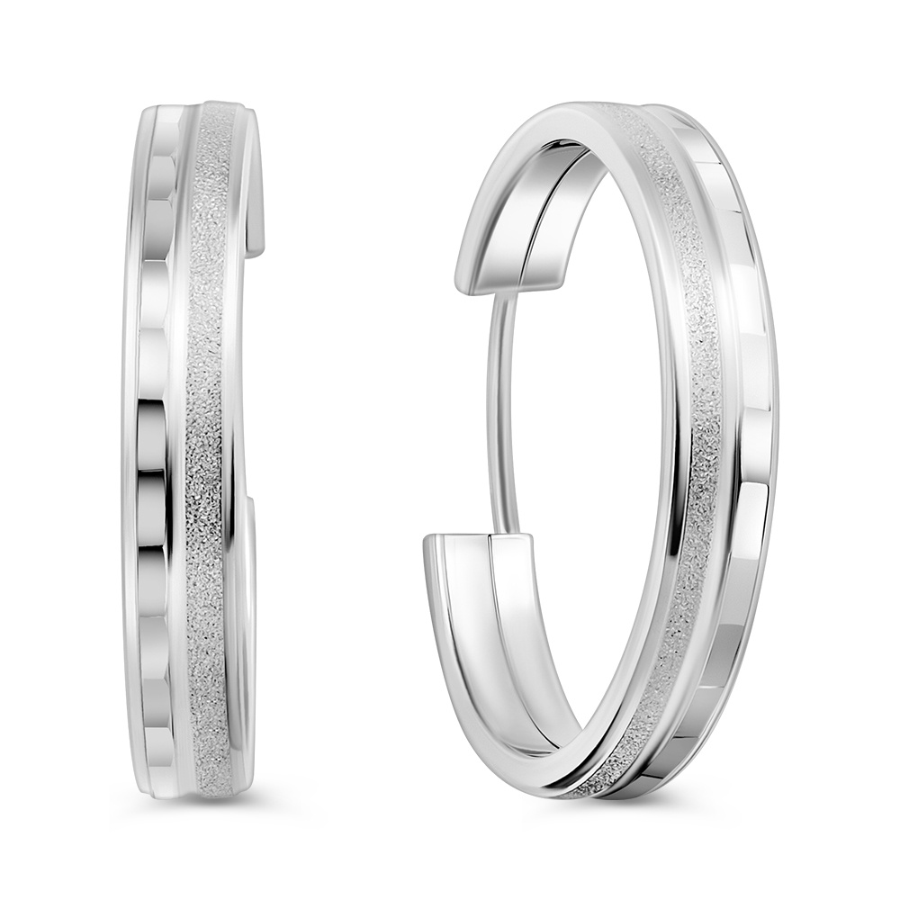 

Серьги конго из серебра 585Gold 702012644, 702012644