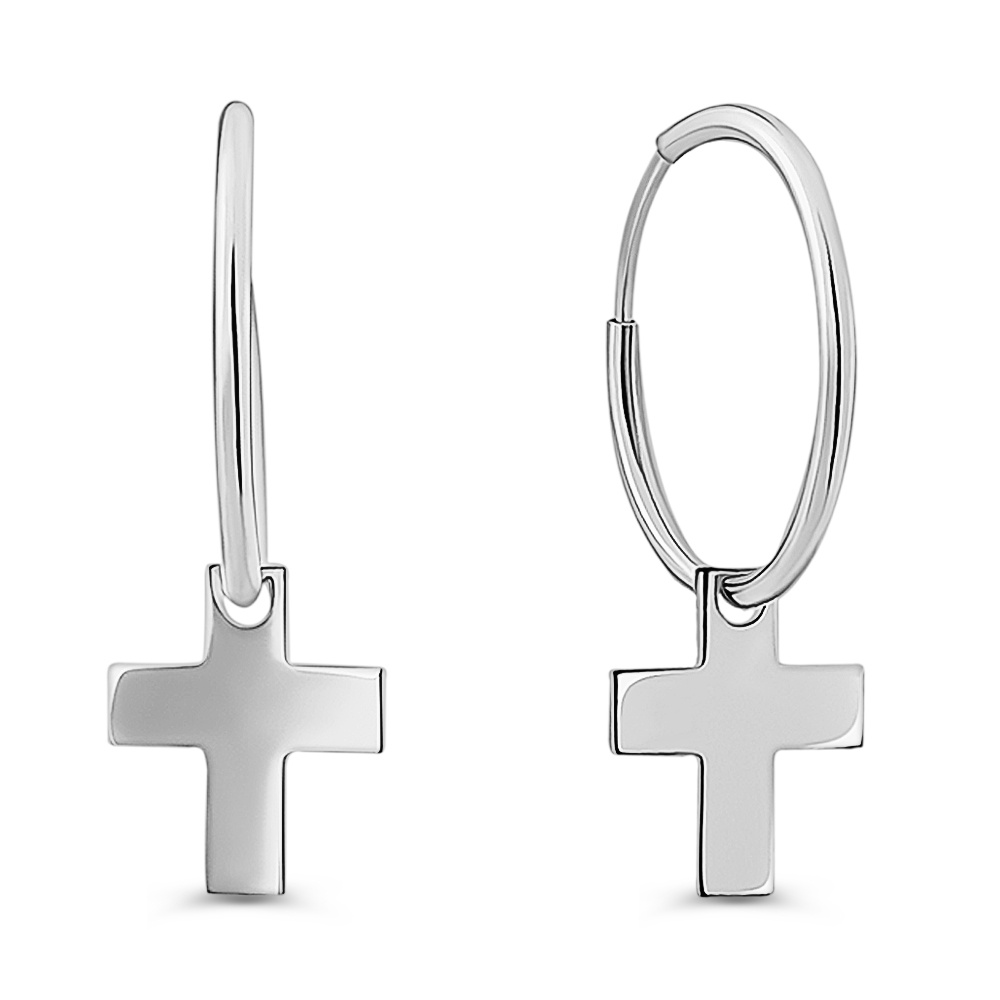 

Серьги конго из серебра 585Gold 702012620, 702012620