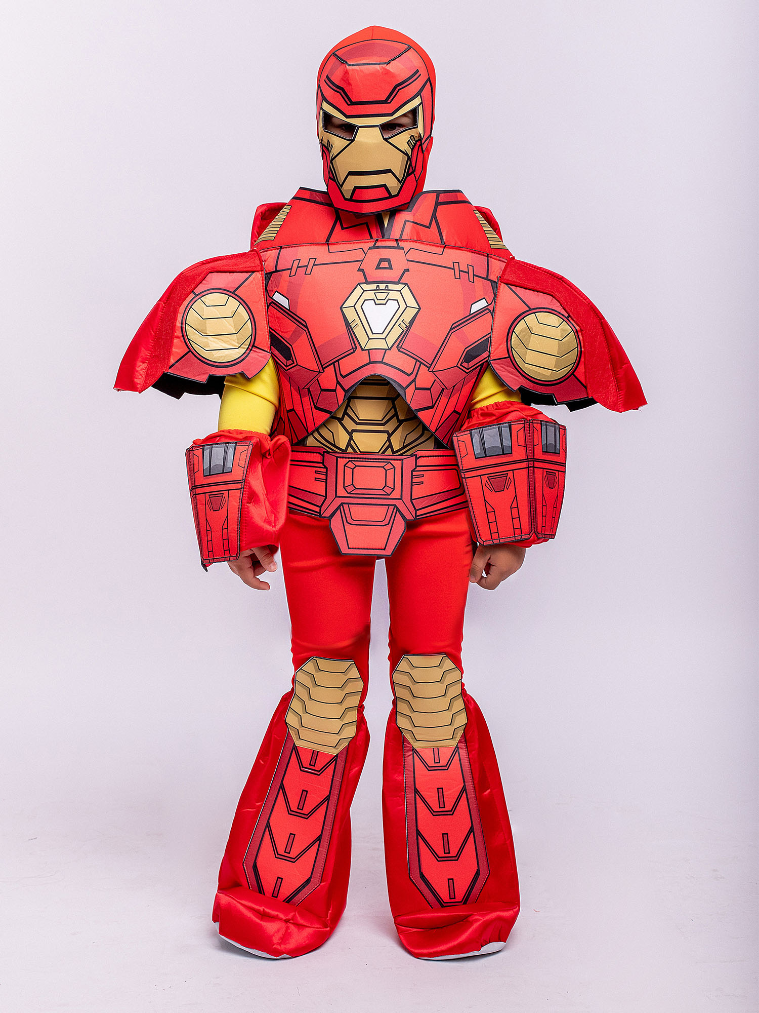 Карнавальный костюм Batik 9039 к-23 Мех Страйк: Железный человек, красный, 146