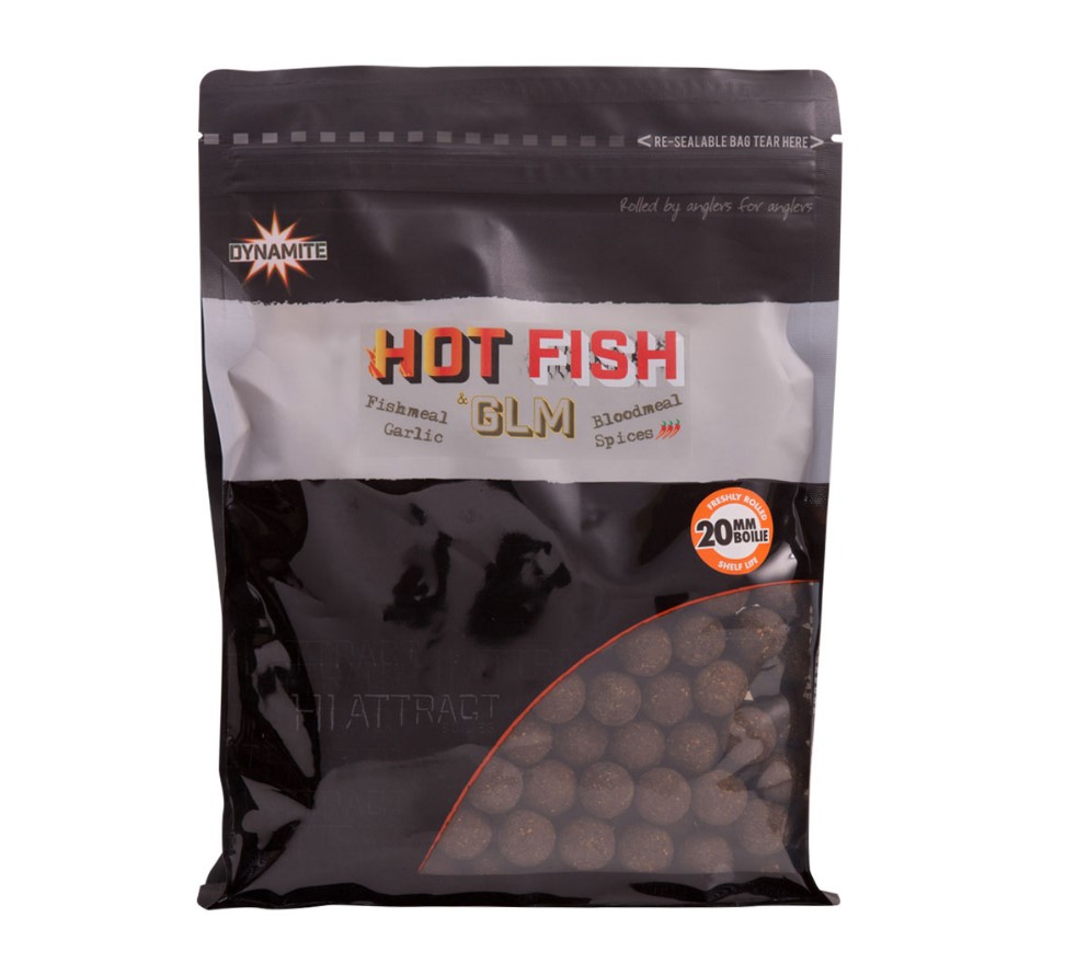 

Бойл Dynamite Baits Hot Fish & GLM 20 мм 1000 г, Hot Fish & GLM