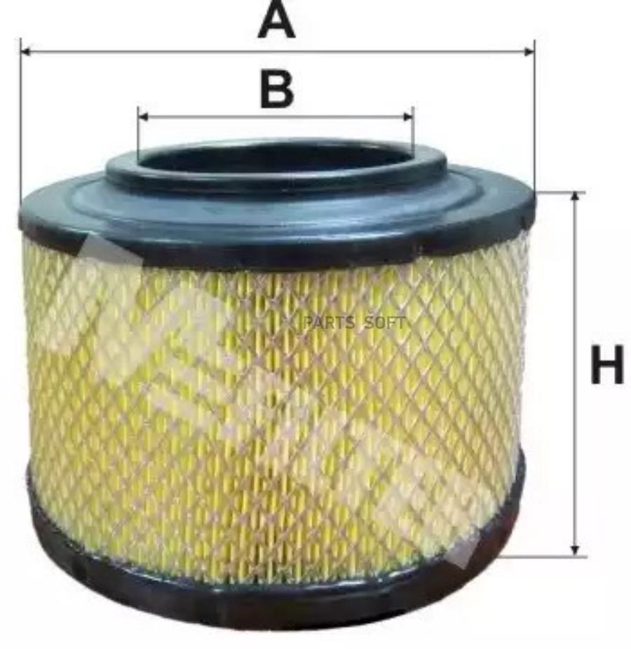 

M-Filter A8024 A 8024 Фильтр Воздушный \ Ford Ranger 05>, Mazda Bt-50 2.5Cd 06>, Toyota Hi