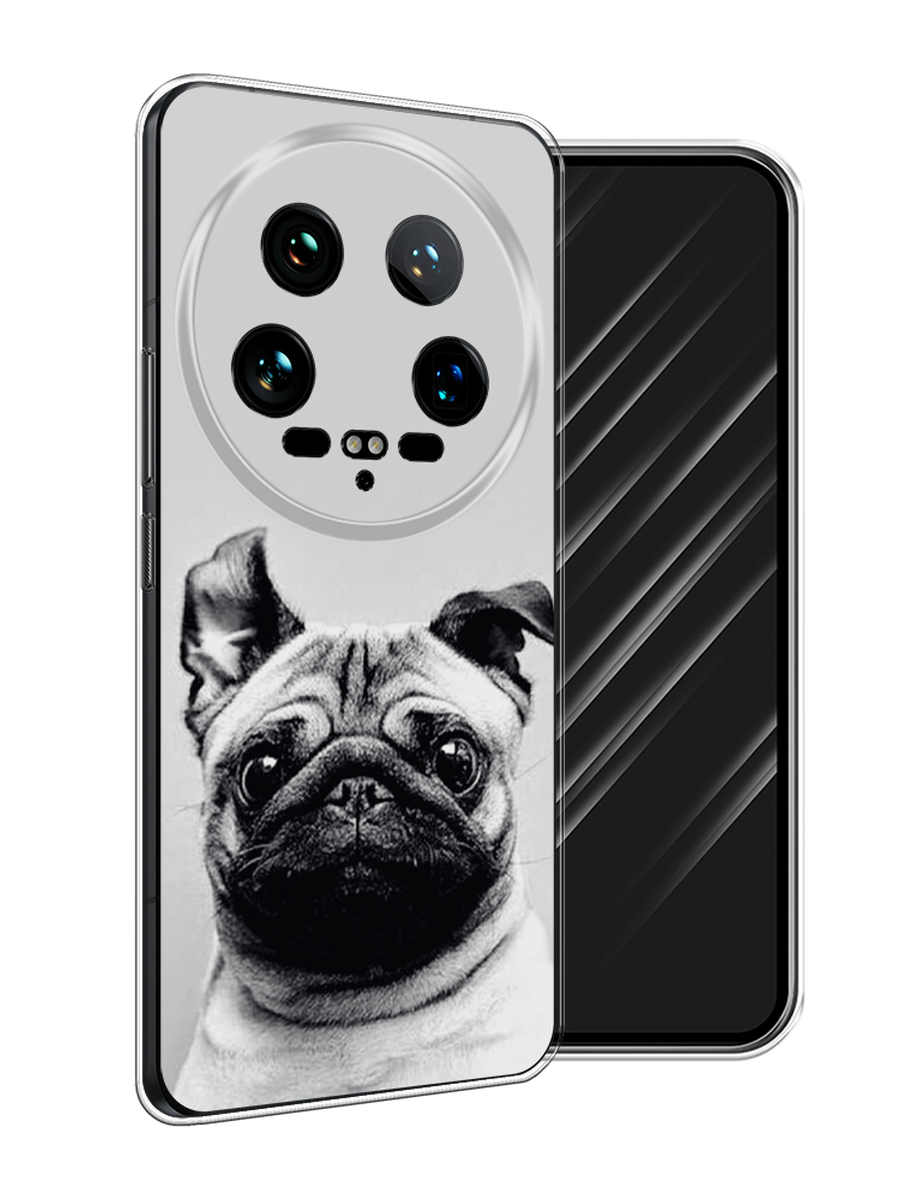 

Чехол Awog на Xiaomi 14 Ultra "Ушастый мопс", Серый, 321850-1