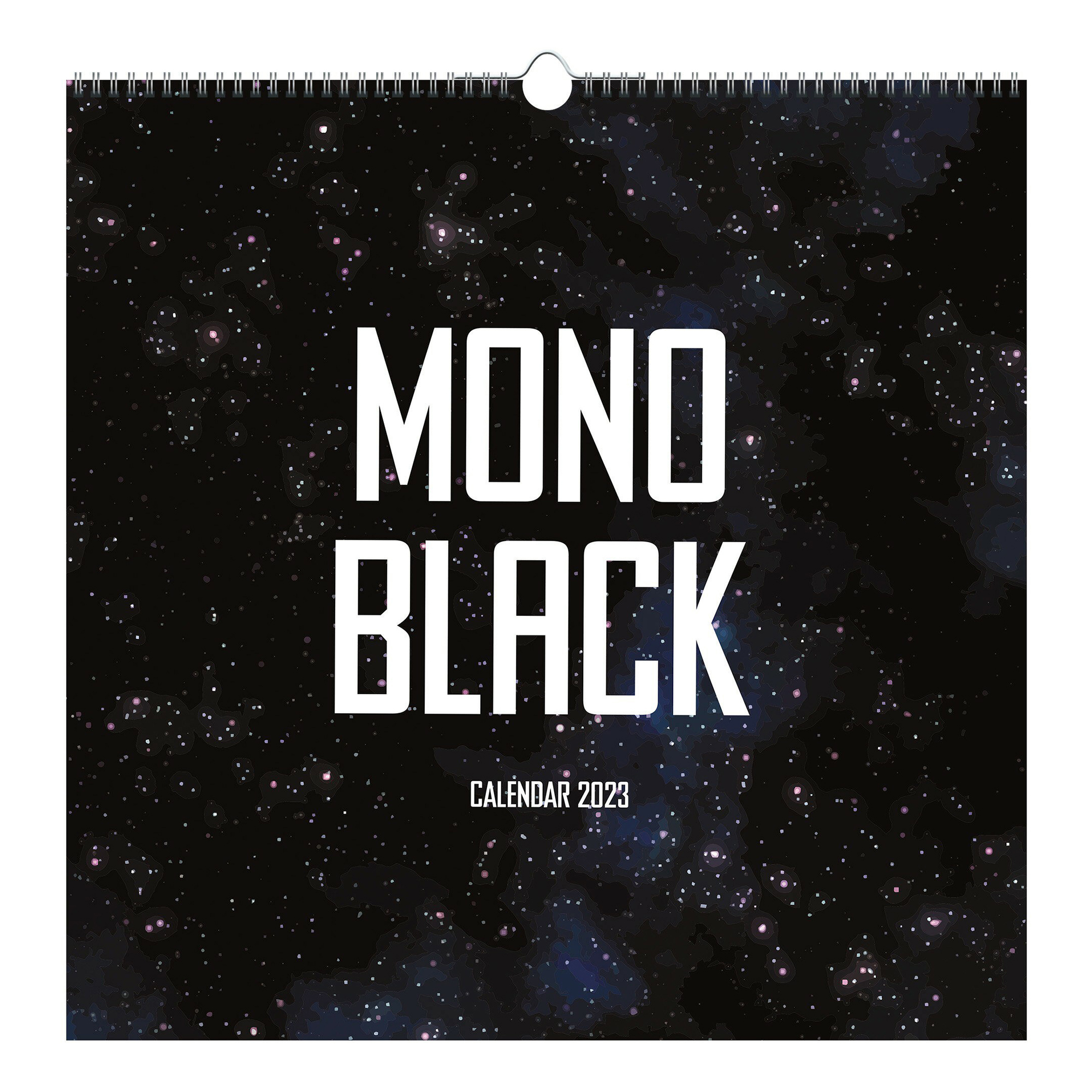 

Календарь настенный перекидной Mono Black на 2023 год 32 х 32 см