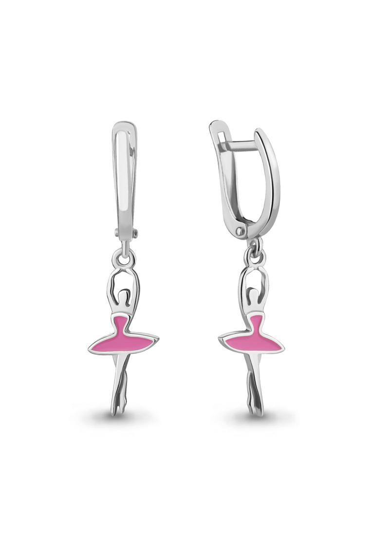 

Серьги подвески из серебра с эмалью Kari Jewelry 33661.5, 33661.5