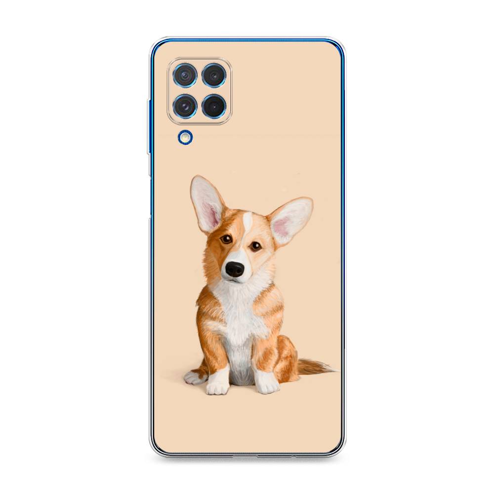 

Чехол на Samsung Galaxy M62 "Грустный Корги", Коричневый;бежевый, 2102950-1