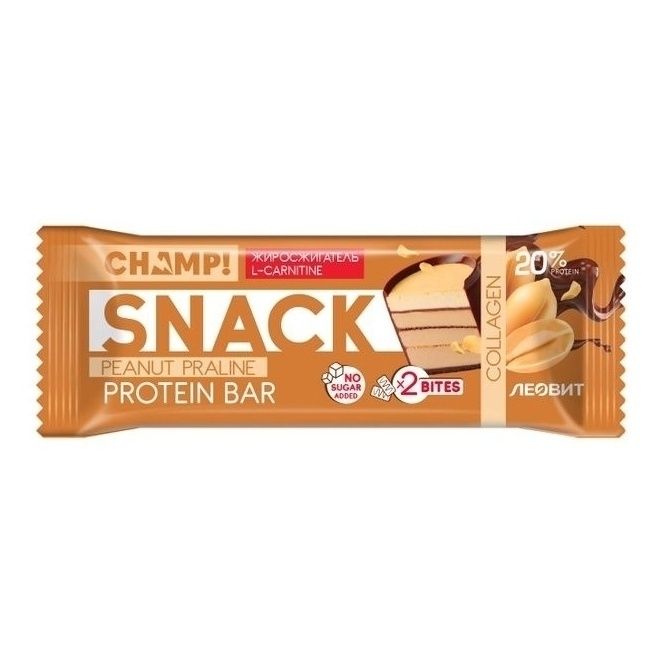 

Батончик Сhamp! SnaСk с арахисом 40 г