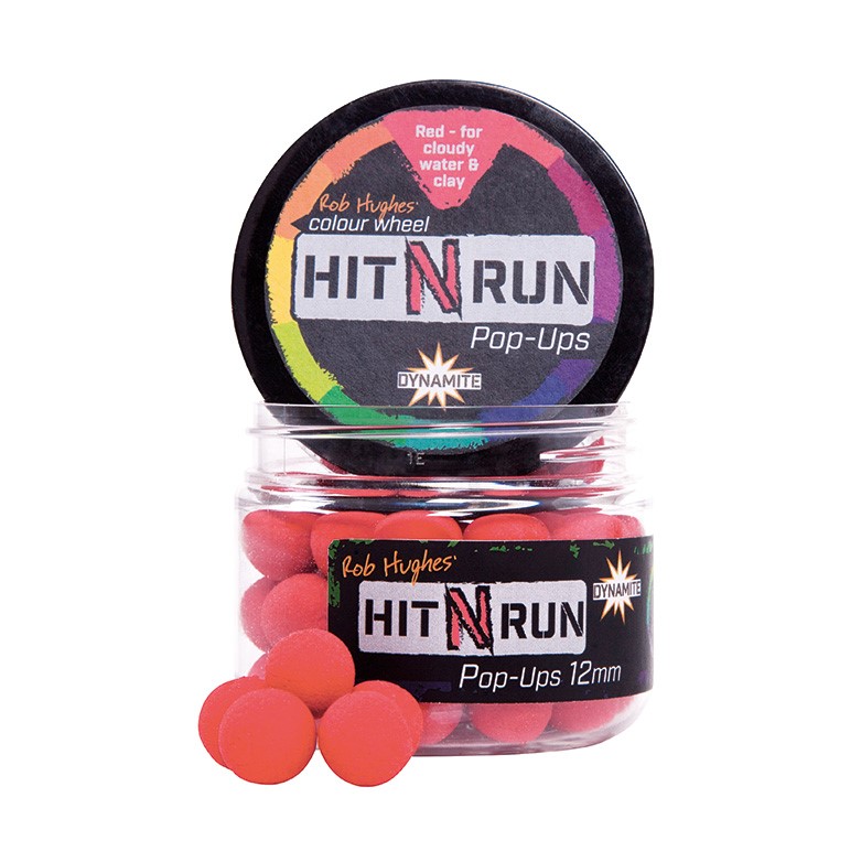 

Бойл Dynamite Baits Hit n Run Pop-Up Red 12 мм 100 г, Hit n Run Pop-Up Red
