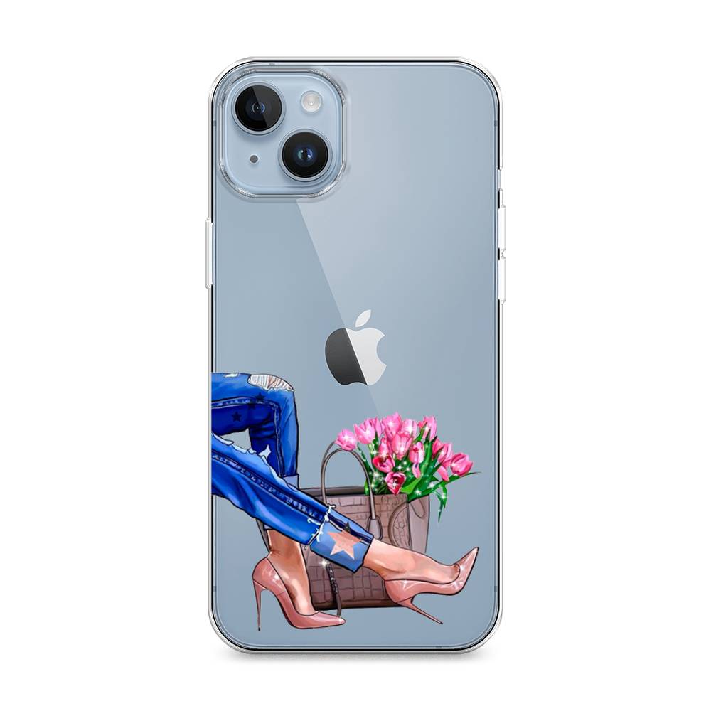 

Чехол Awog на Apple iPhone 14 / Айфон 14 "Каблучки", 15150-7