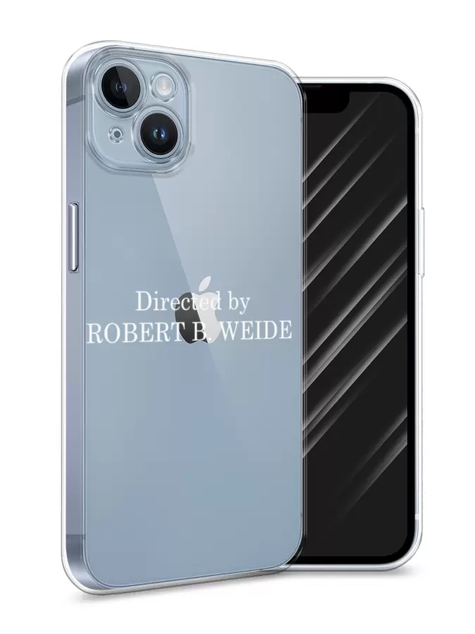 

Силиконовый чехол Awog "Robert B Weide" для Apple iPhone 14, Прозрачный, 15150-6