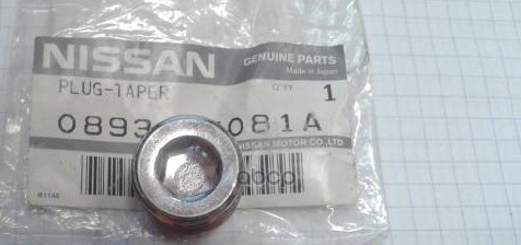 Пробка Сливная Кпп Nissan Primera P12e 2002 NISSAN 089315081A 1120₽