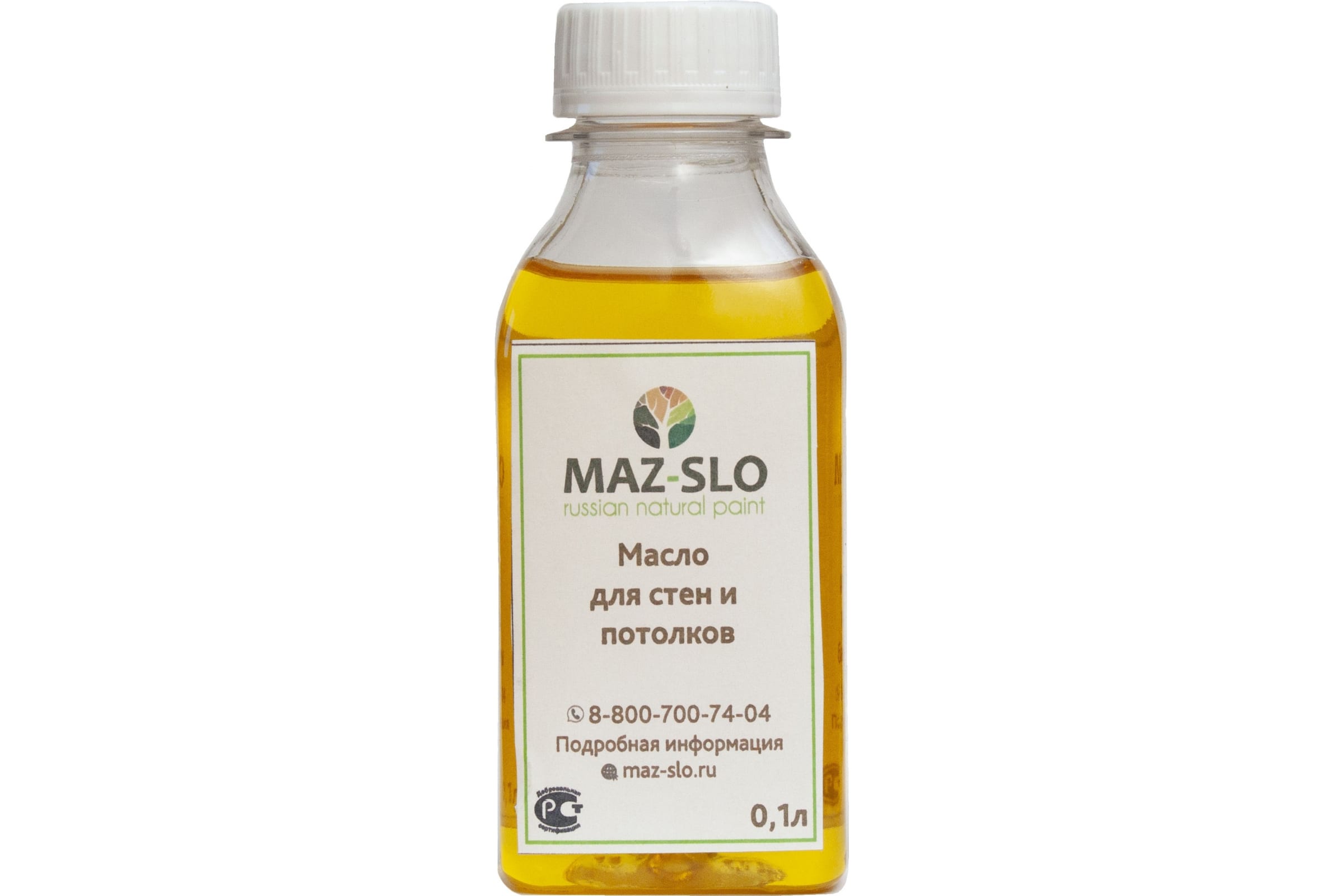 

MAZ-SLO Масло для стен и потолков, цвет «Ультрамарин», 100 мл 8063465