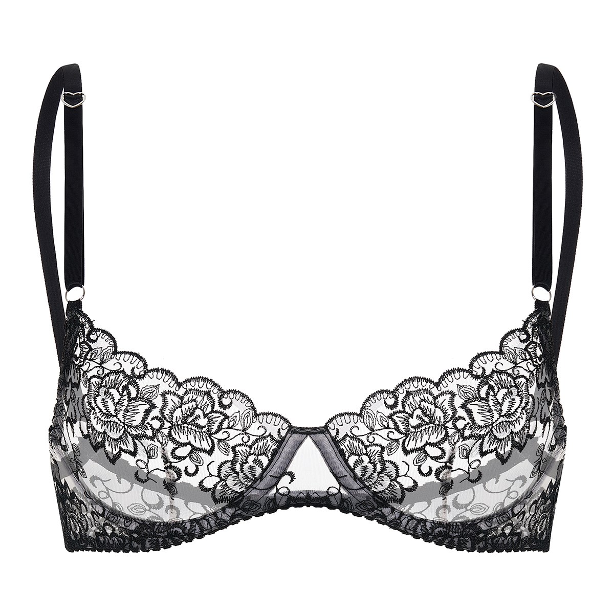 

Бюстгальтер женский Closer.Couture 52228 черный 80B, 52228