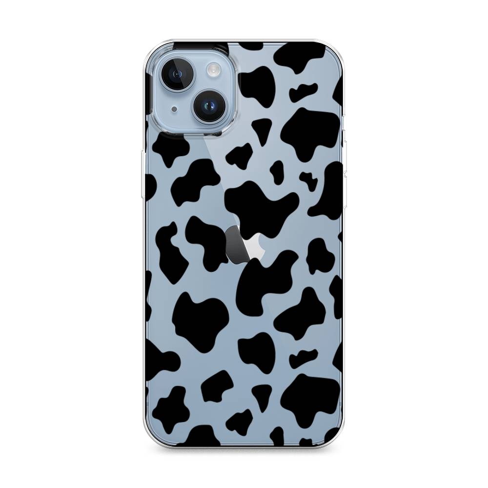 

Чехол Awog на Apple iPhone 14 / Айфон 14 "Пятна коровы черные", 15150-2