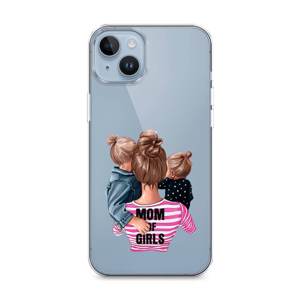 

Чехол Awog на Apple iPhone 14 / Айфон 14 "Mom of Girls", 15150-6