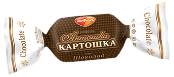 

Конфеты пралиновые Рот Фронт Антошка-картошка шоколад с тертым арахисом
