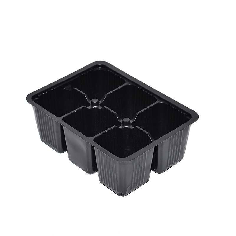 

Мини кассета 6 ячеек 17,8 х 13 х 5 см 0,17 л, Черный