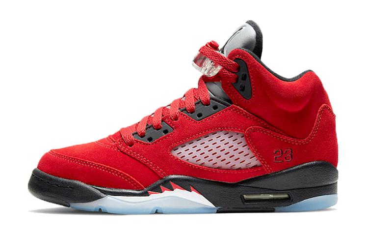 

Кеды унисекс Jordan Air Jordan 5 Retro Toro Bravo GS 2021 красные 36.5 EU, Красный, Air Jordan 5 Retro Toro Bravo GS 2021