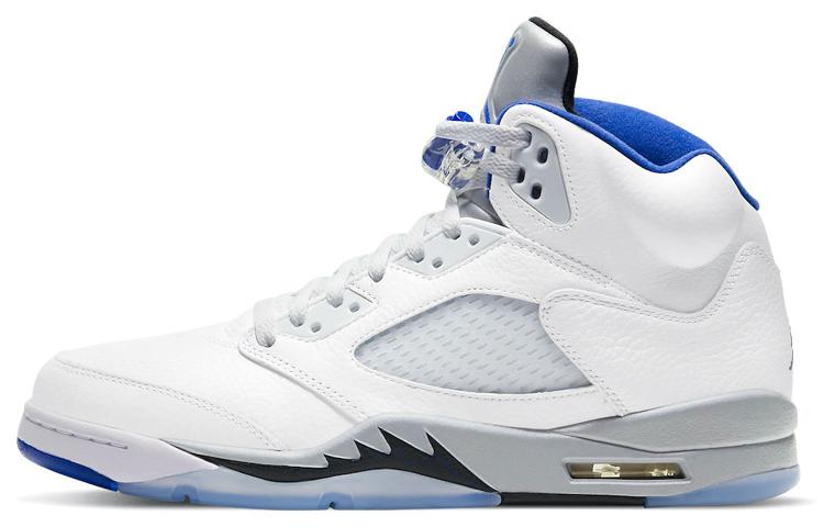 

Кеды унисекс Jordan Air Jordan 5 retro stealth 2.0 белые 45 EU, Белый, Air Jordan 5 retro stealth 2.0